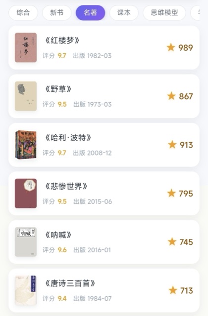 BBMind 发现新思维 · 名著